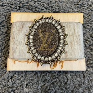 Adorable Keep it gypsy upcycled cuff bracelet